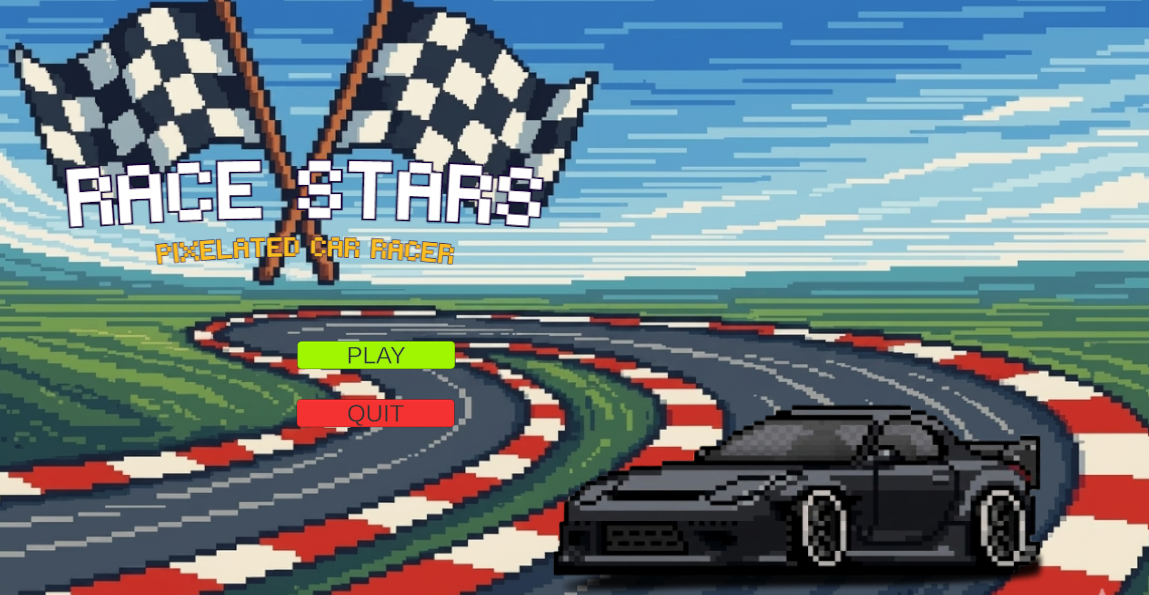 Race Stars Main Menu