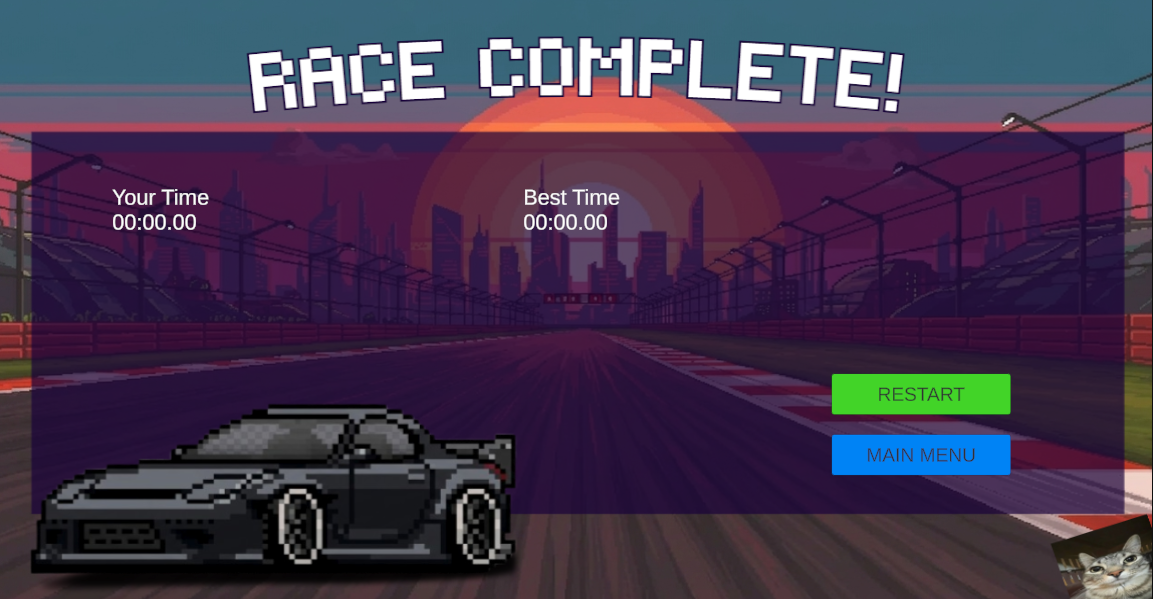 Finish Screen